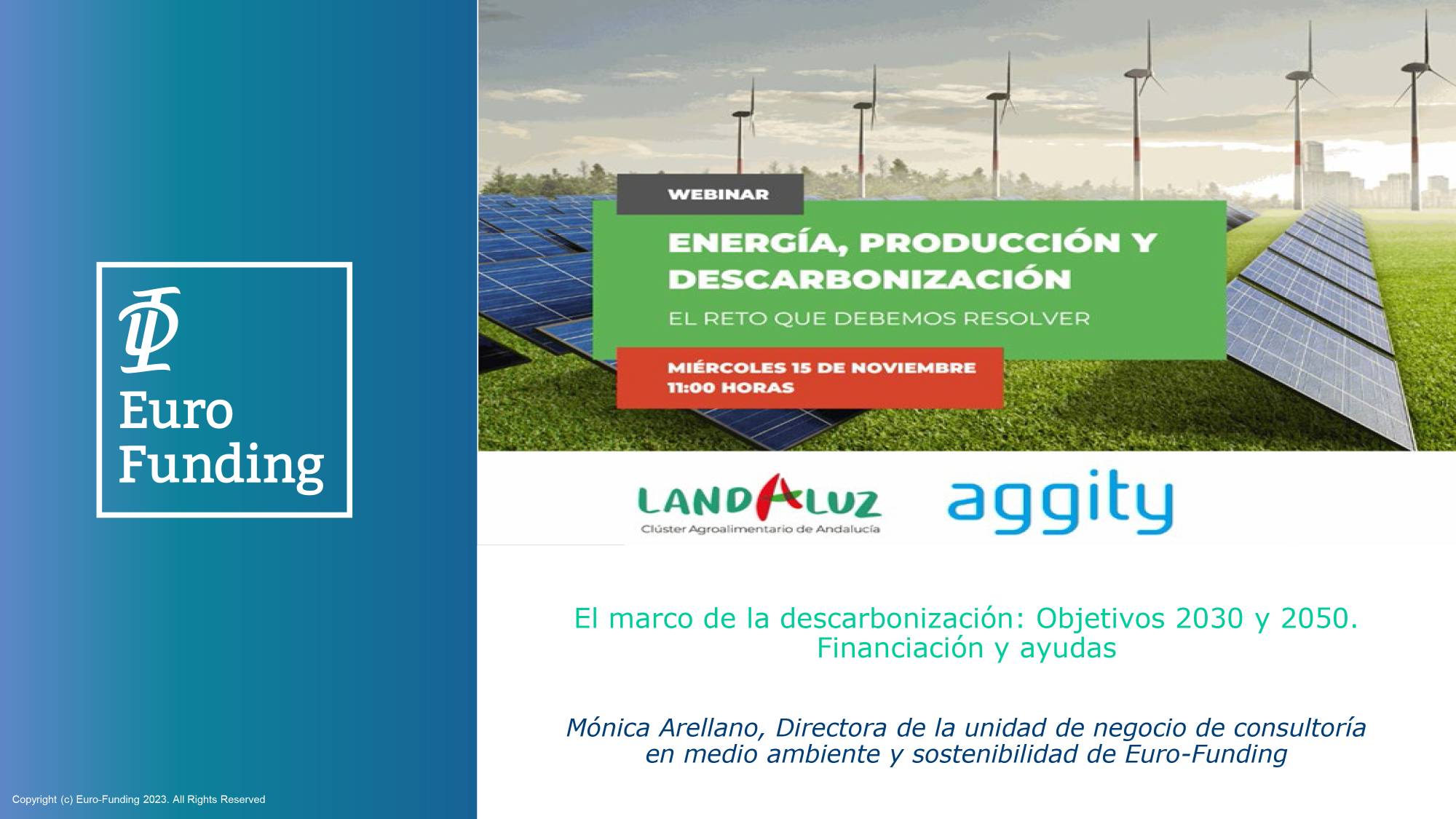 231115 Webinar Euro Funding LANDALUZ Energia y Descarbonizacion 1